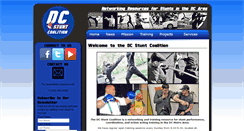 Desktop Screenshot of dcstuntcoalition.org